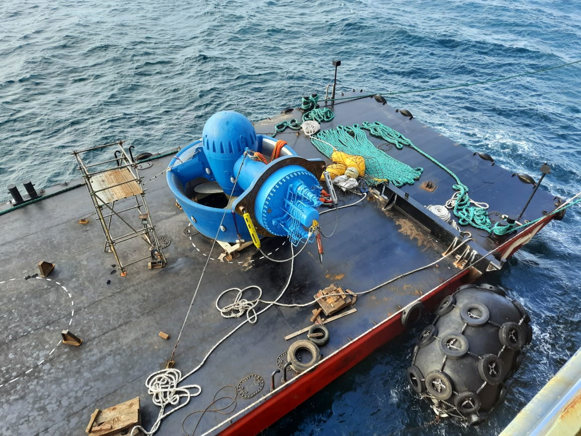 Platinum Explorer Thruster Change at Kakinada Anchorage 